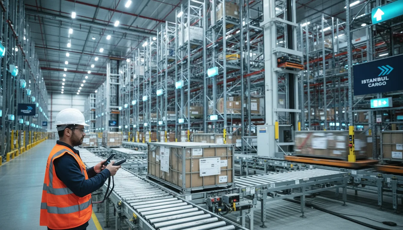 Turkish Cargo’s Istanbul Terminal Sets New Standard for Automated Air Freight Operations