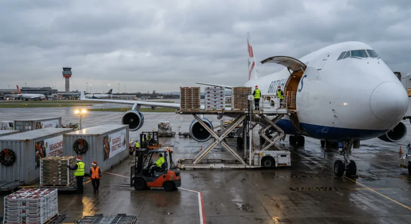Christmas Air Cargo: Fresh Food Moves Fast While Most Festive Freight Ships Early